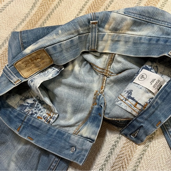 Levi's Ultra Low Skinny Light Wash Jeans 27W Size 4 - Picture 10 of 16